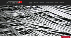Desktop Screenshot of novametal.com